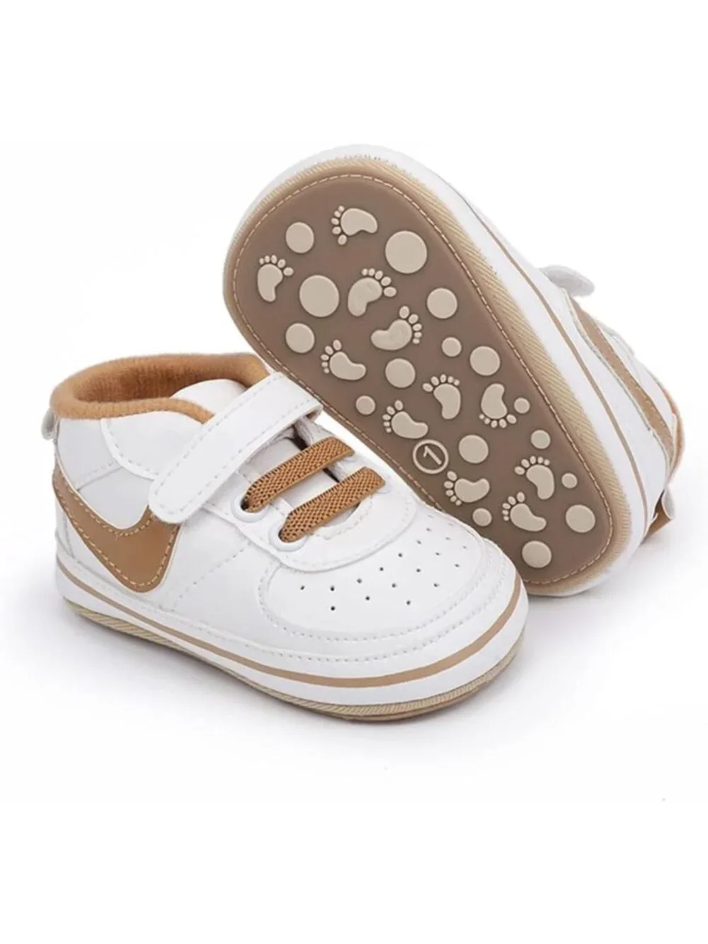 Unisex Baby Sneakers for Boys & Girls - Non-Slip Soft Sole Crib First Walkers